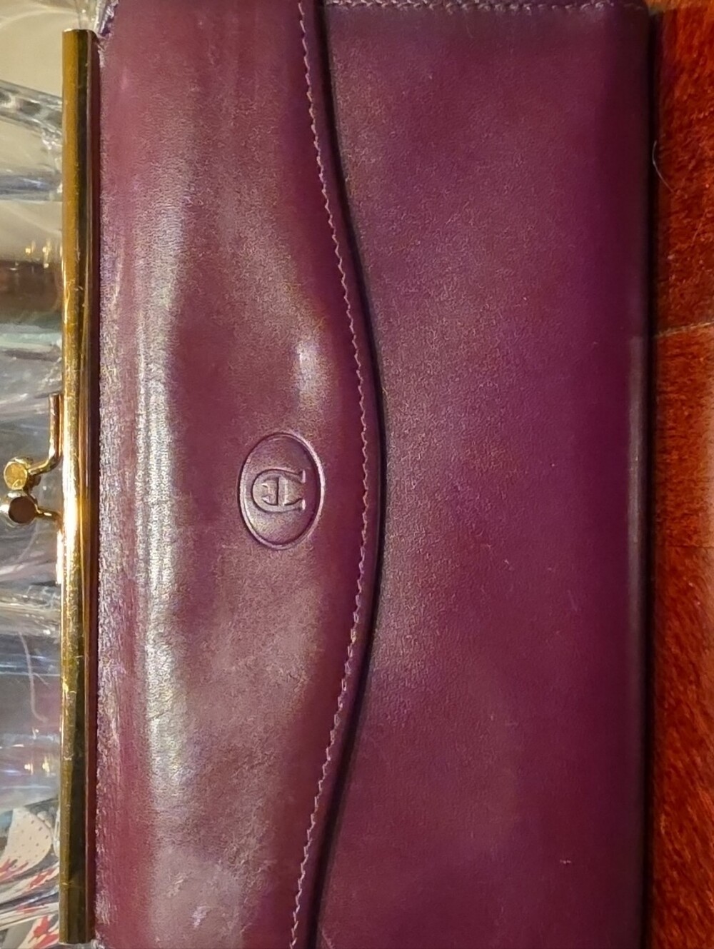 Aigner Leather Clutch Wallet